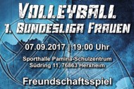 Allianz MTV Stuttgart und der 1. VC Wiesbaden veranstalten am 7.9. ein Freundschaftsspiel in Herxheim.